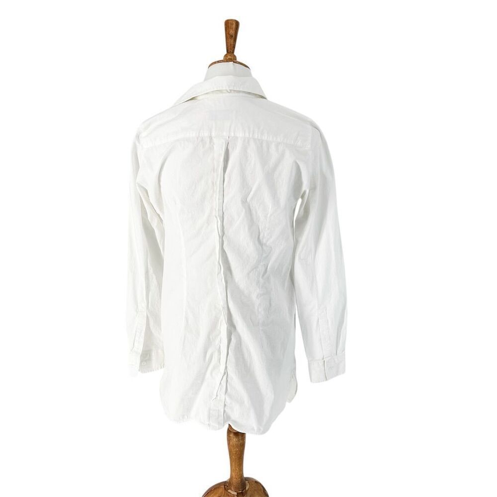 Max Mara Weekend Women's White Button Down Shirt Tunic Dress, size S - Picture 8 of 9